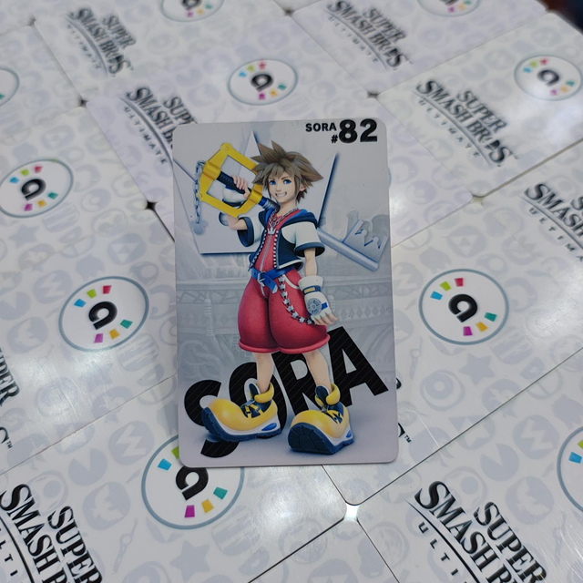 Tarjeta Amiibo Sora 82 / Smash Bros