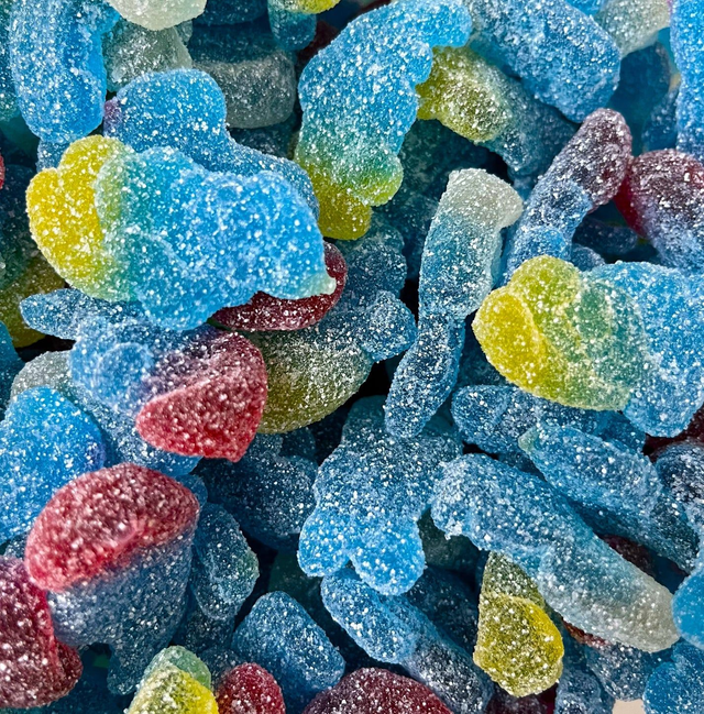 Schtroumpfs piquant (100grs)