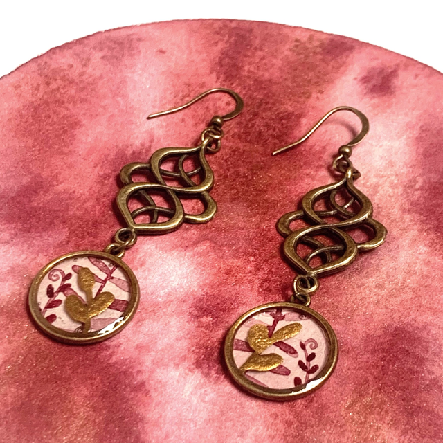 Boucles d'Oreilles Rondes & Entrelacs - Capsule de Janvier 2025