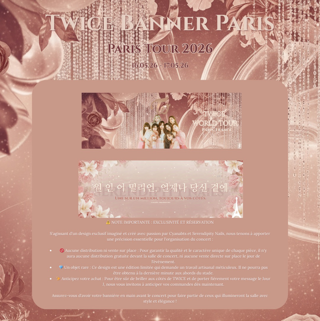 PRE-ORDER BANNER TWICE: THE ROYAL "FEEL SPECIAL" EDITION – PARIS 2026 👑✨