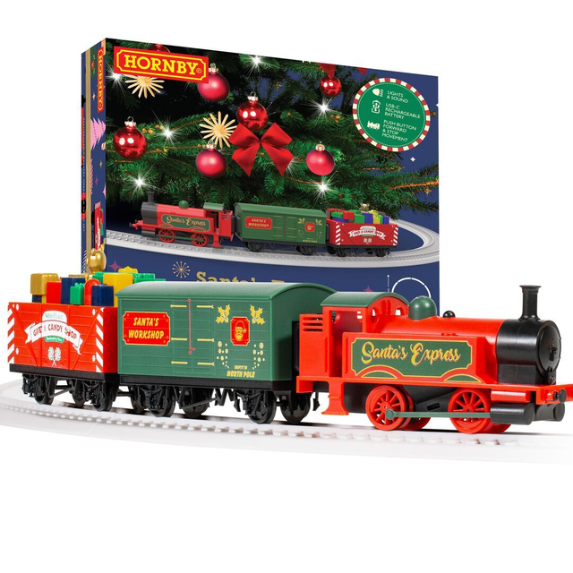 Santa’s Express Train Set - Rechargeable Battery