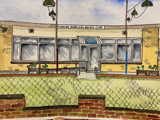 31. Coburg Bowls Club (framed)