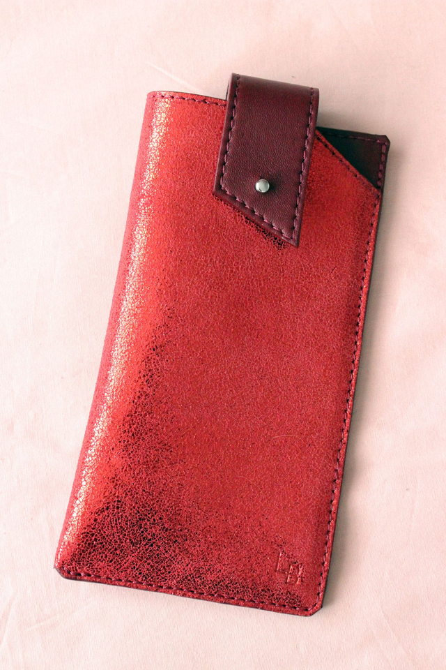 Etui à Lunettes - RougeBrillant&amp;Bordeaux