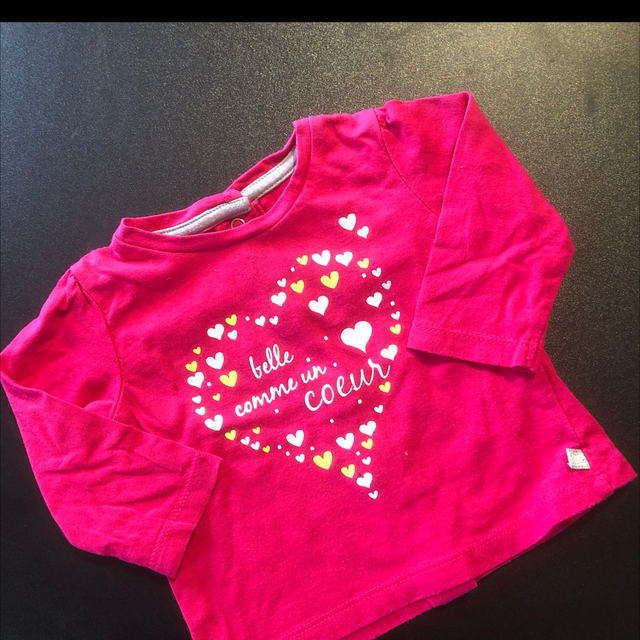 Tee shirt fuschia Gemo