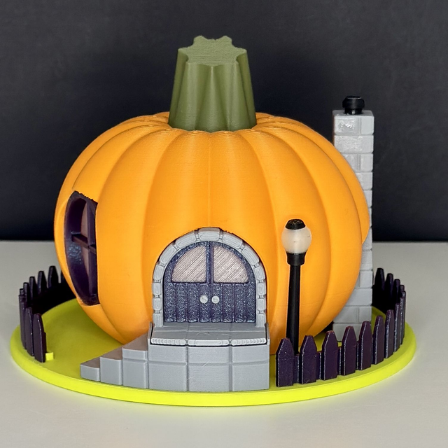 Pumpkin Fairy House