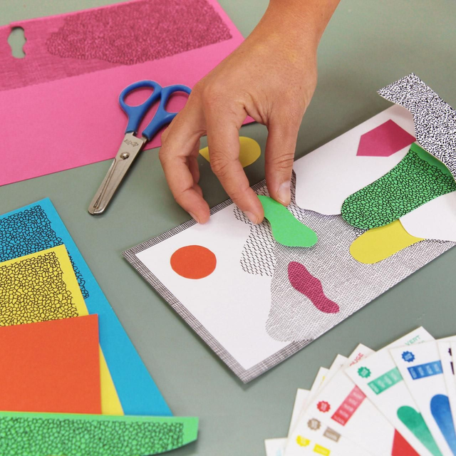 Atelier 3/6 ans - Paysages pop-up en risographie