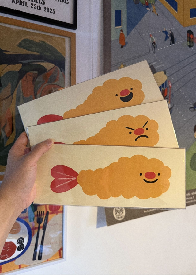 Ebi Fry Rectangle Prints - Assorted