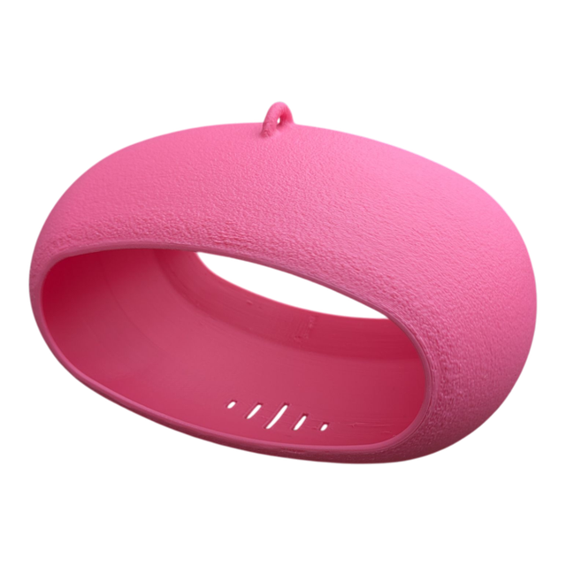 Mangeoire à oiseaux de la nature à suspendre de forme ovale