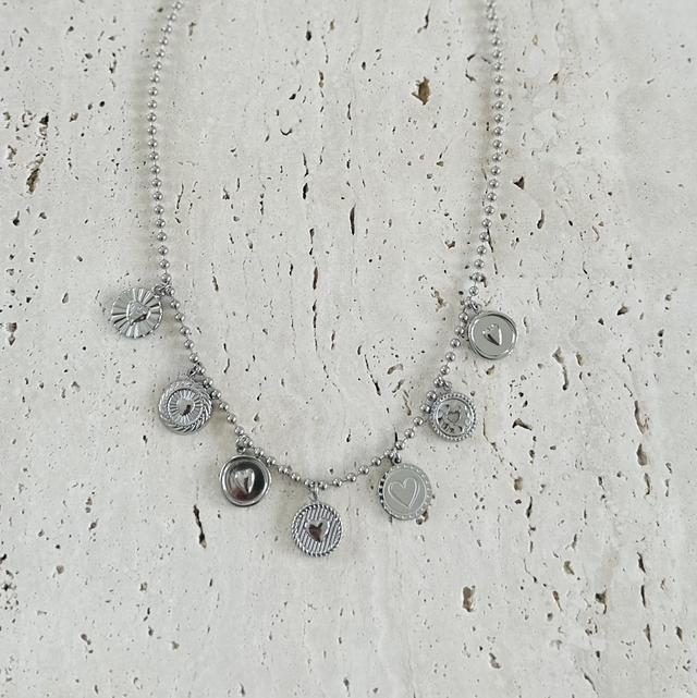 Ketting hartjes 