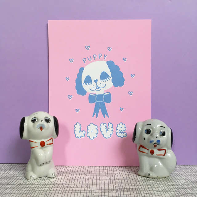 Puppy Love Screen Print