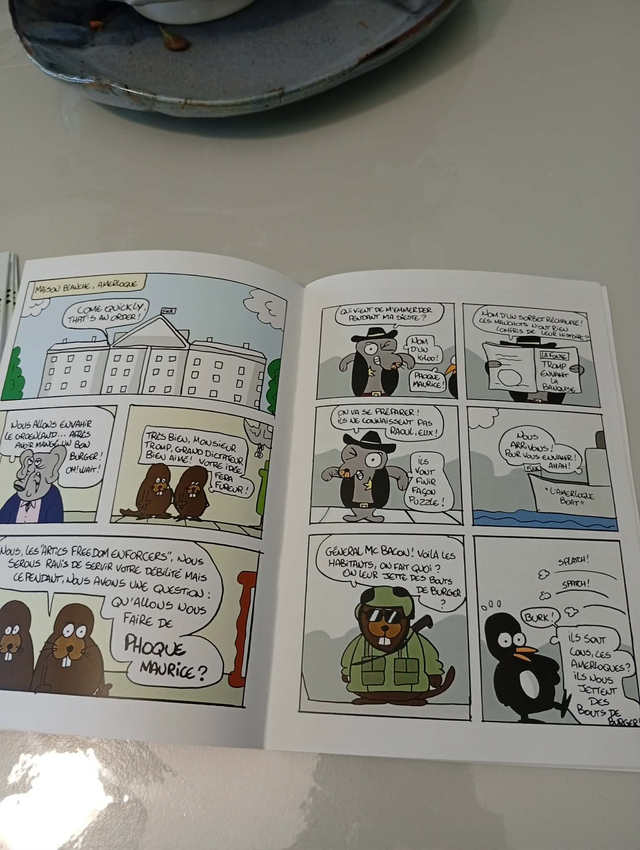 Phoque Maurice contre Tromp ! (Minicomix)