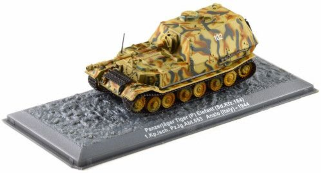 Panzerjäger Tiger (P) Elefant 1. Kp/sch Pz Jg Abt 653, Anzio 1944