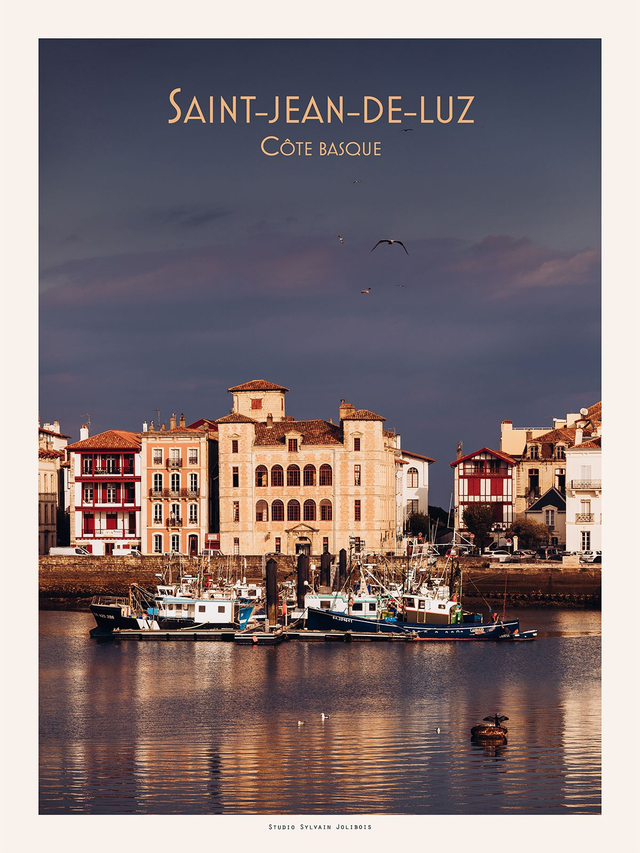Affiche - Saint Jean-de-Luz - La maison de l'infante