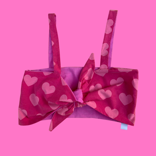 Crop top Papillon "In love" - M/L/XL