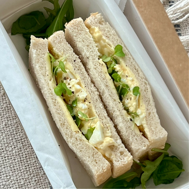 The Eggy- White Sliced