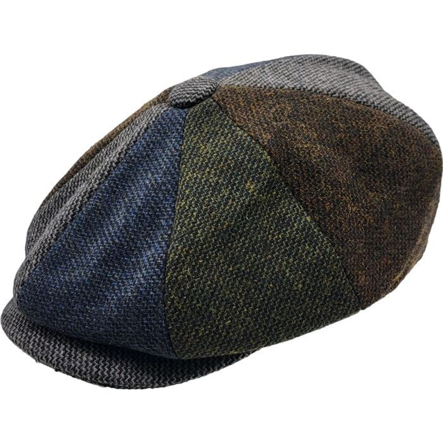 Patchwork Newsboy Cap 3995