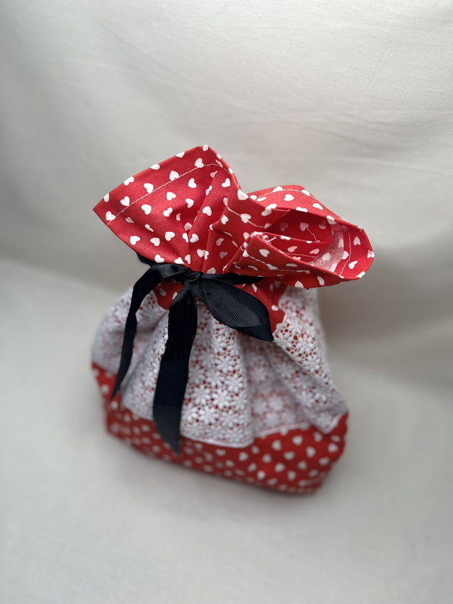 pochette cadeau cœur - 800103