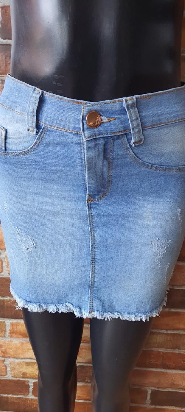 Saia Jeans,  T/38