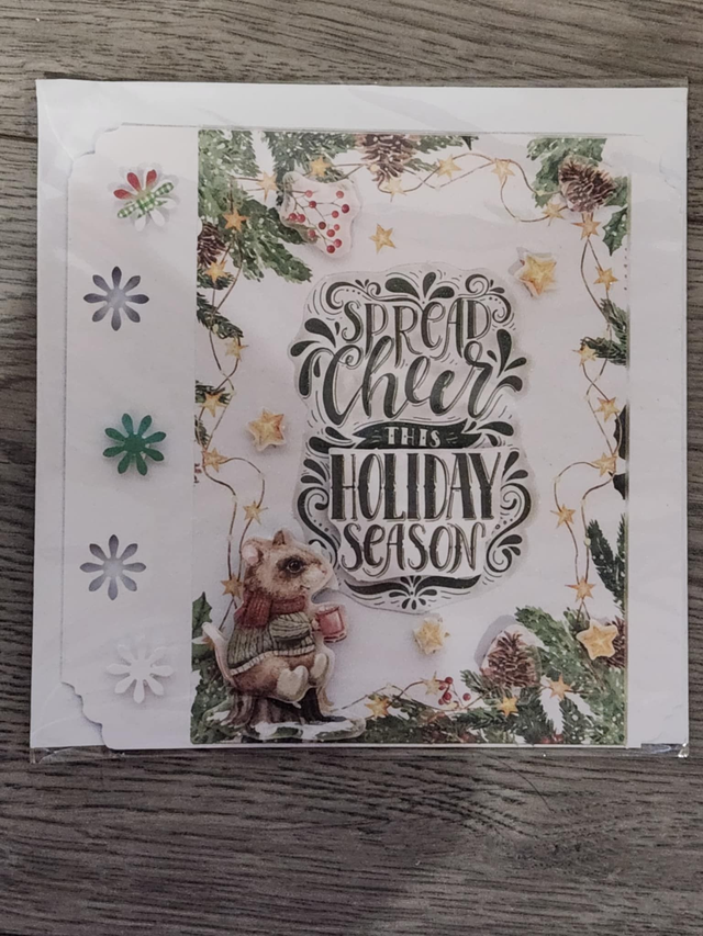 N° 91  Carte 3D noel  