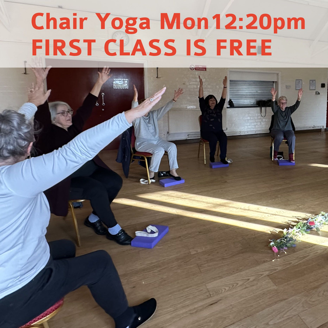 Chair yoga Free class