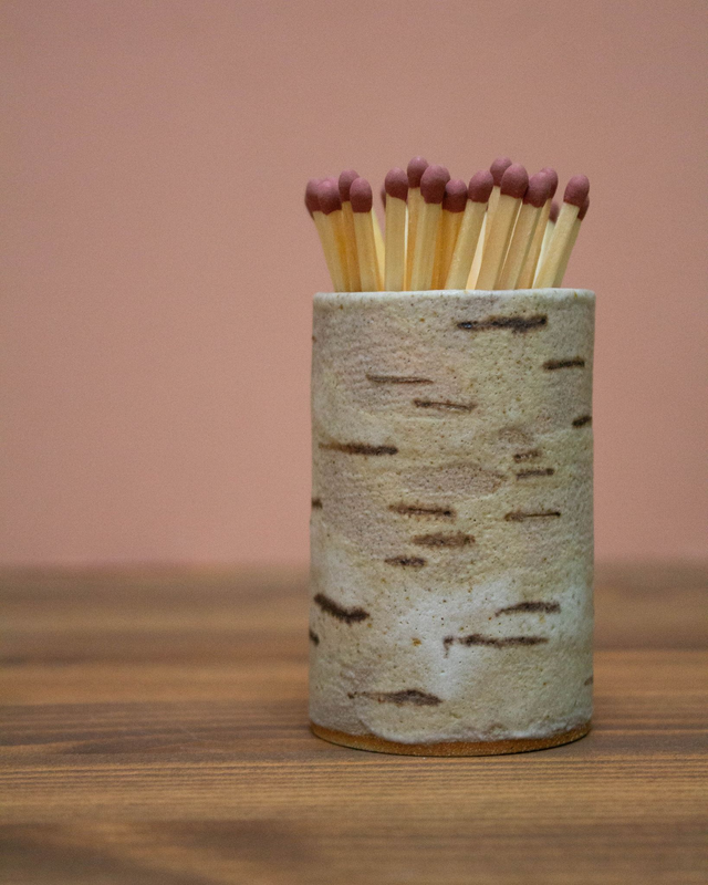 Mini Silver Birch Vase