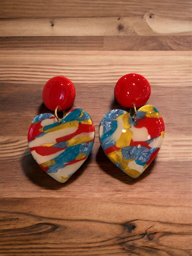 MAXI COEUR BLEU/ROUGE/BLANC 