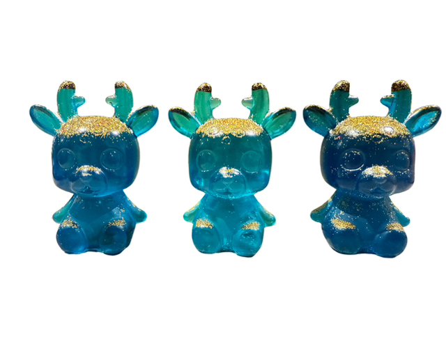 Figurine renne en résine