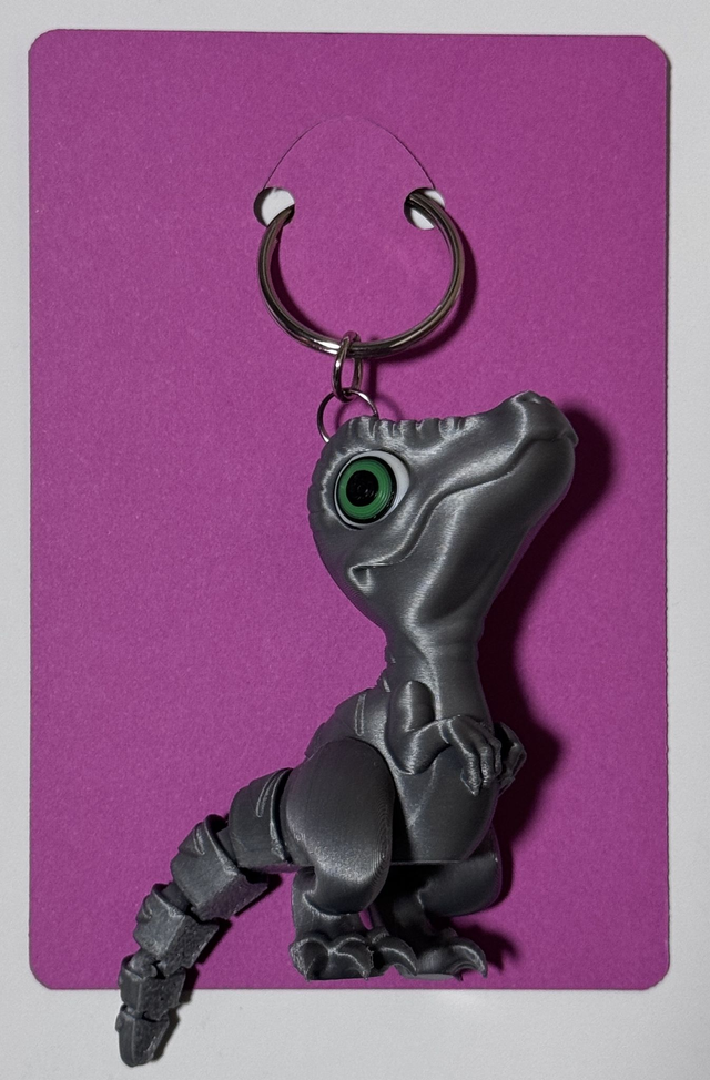 Porte-clés Velociraptor Articulé 04