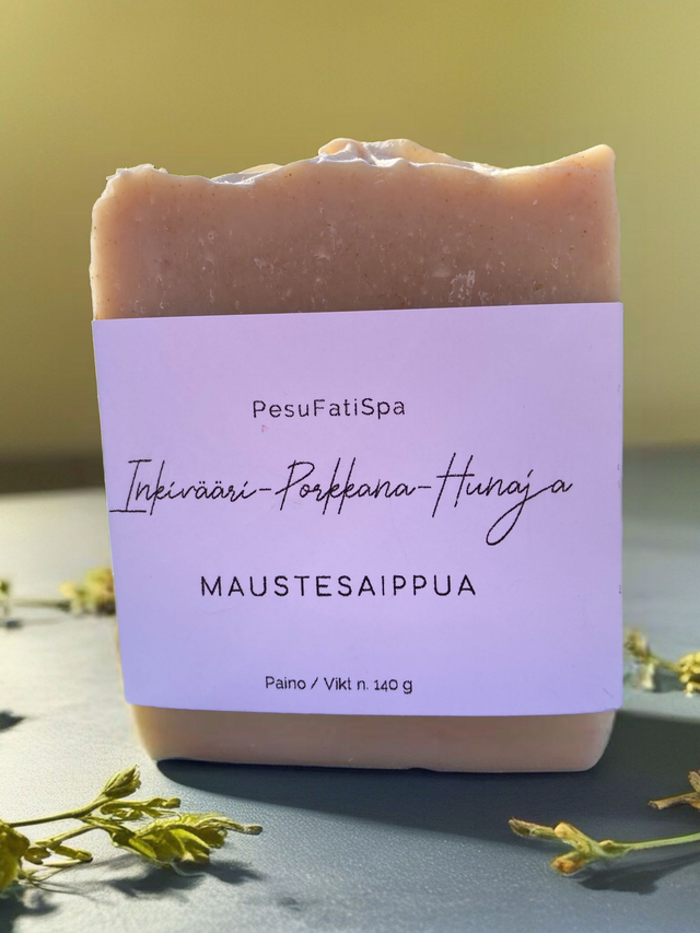 Inkivääri-porkkana-hunajasaippua