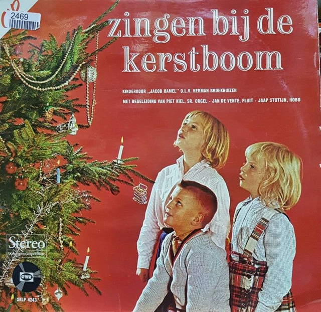 Kinderkoor Jacob Hamel - Zingen Bij De Kerstboom (LP)