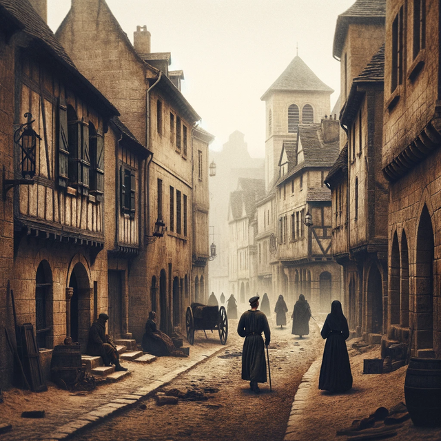 Tableaux 20/20   Sarlat au Moyen-âge