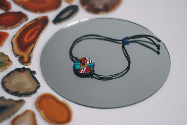 Bransoletka z mozaiką