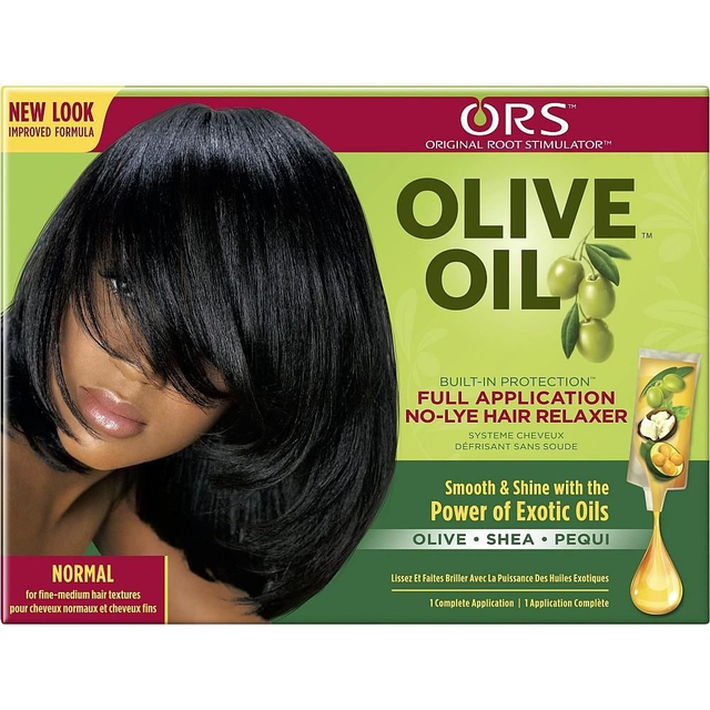 ORS Organic Root Stimulator Olive Oil No Lye Relaxer Kit Medium Hair - Normal