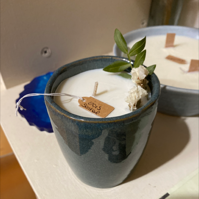 Bougie bois de santal 