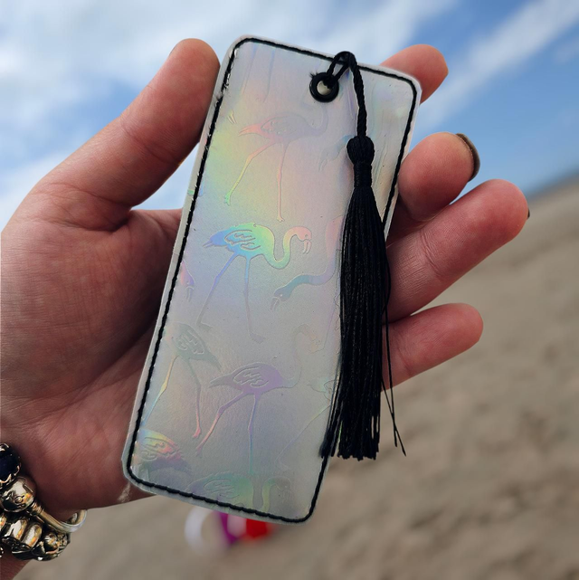 Holo Flamingo Bookmark