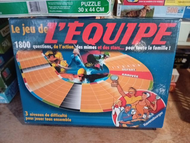 Jeu de société L'équipe 