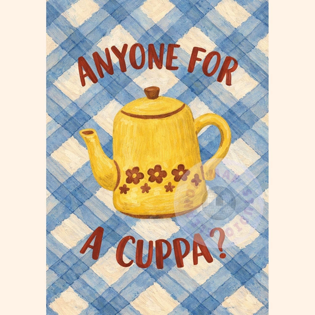 'Anyone for a Cuppa?' - A4 Print