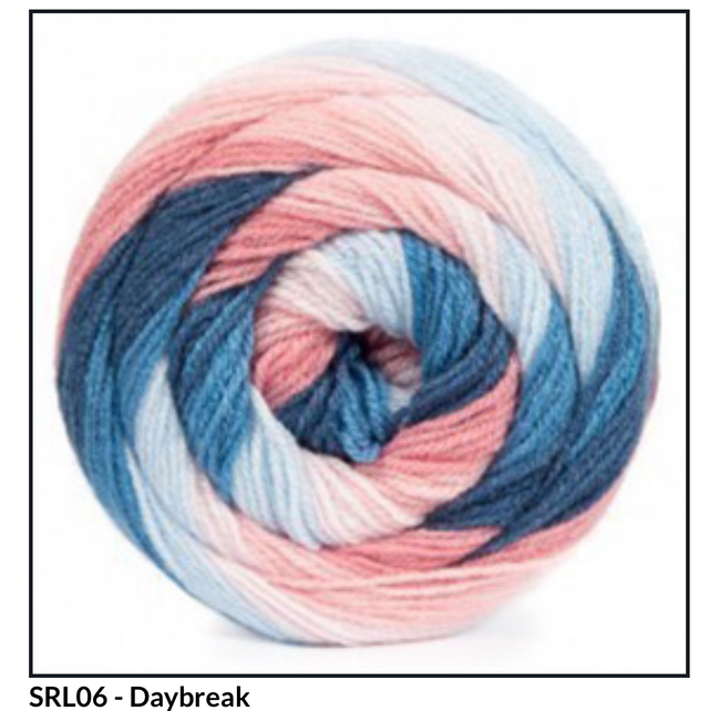 James C Brett Swurly Wurly DK SRL06 Daybreak