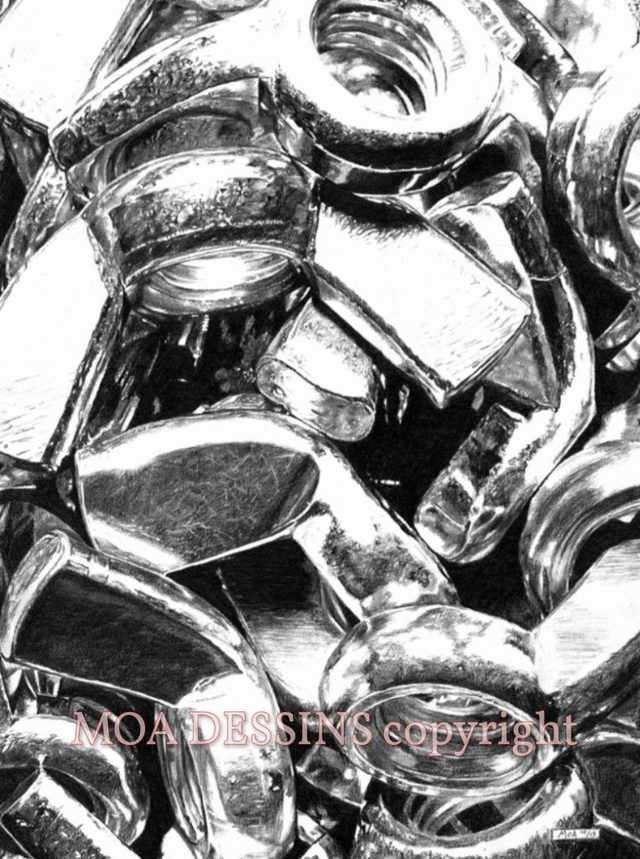 Papillons (dessin original 30x40)