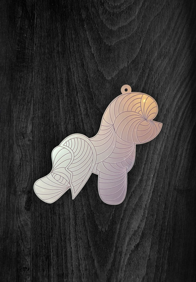 Acryl - Bichon Metallic Lilac