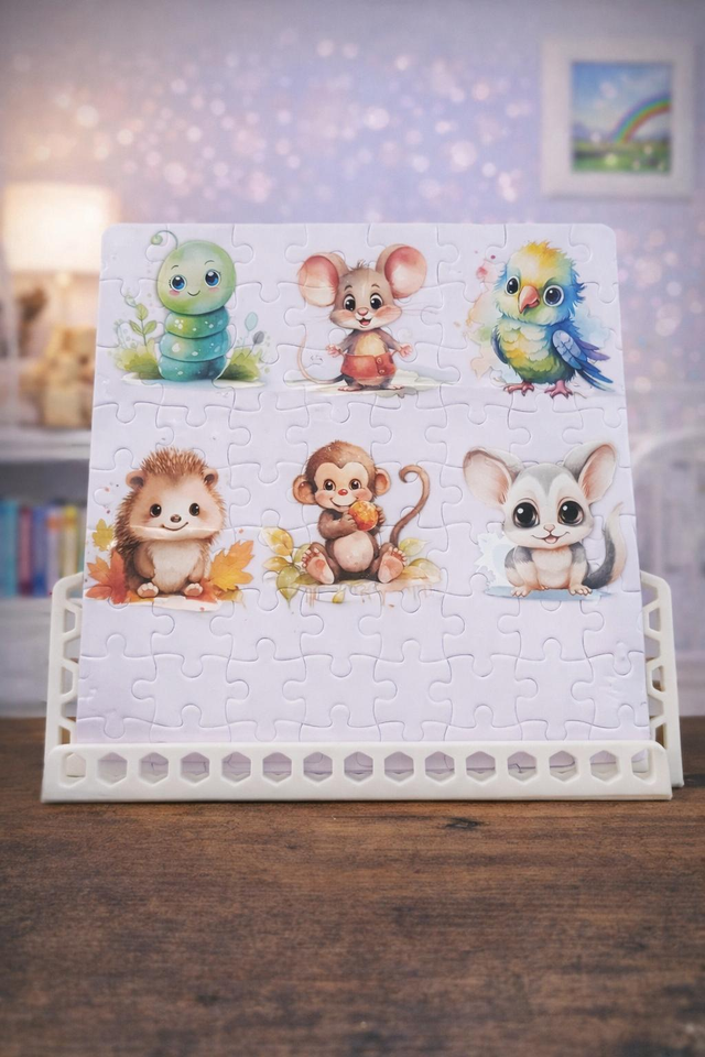 Puzzle enfant animaux mignons
