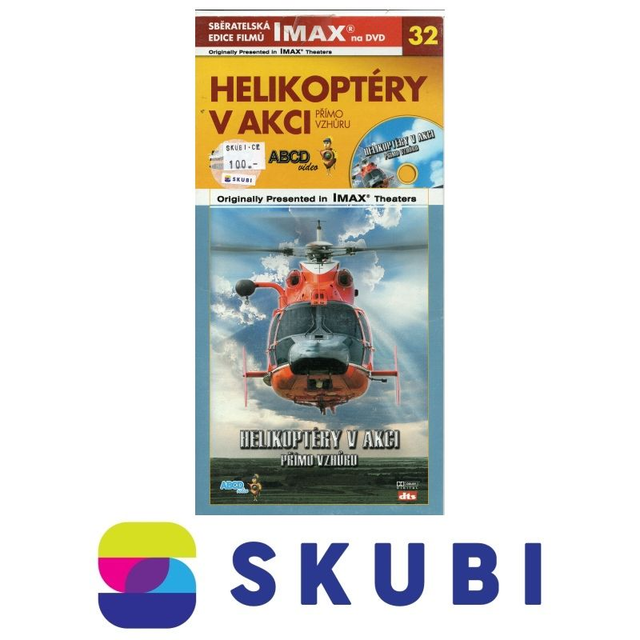DVD Helikoptéry v akci - přímo vzhůru / Straight Up - Helicopters in Action - edice filmů IMAX na DVD 32 - česky, anglicky