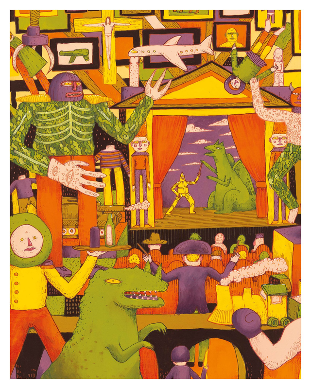 Dawal - Print - 40x50cm - 30ex - Numéroté - Signé