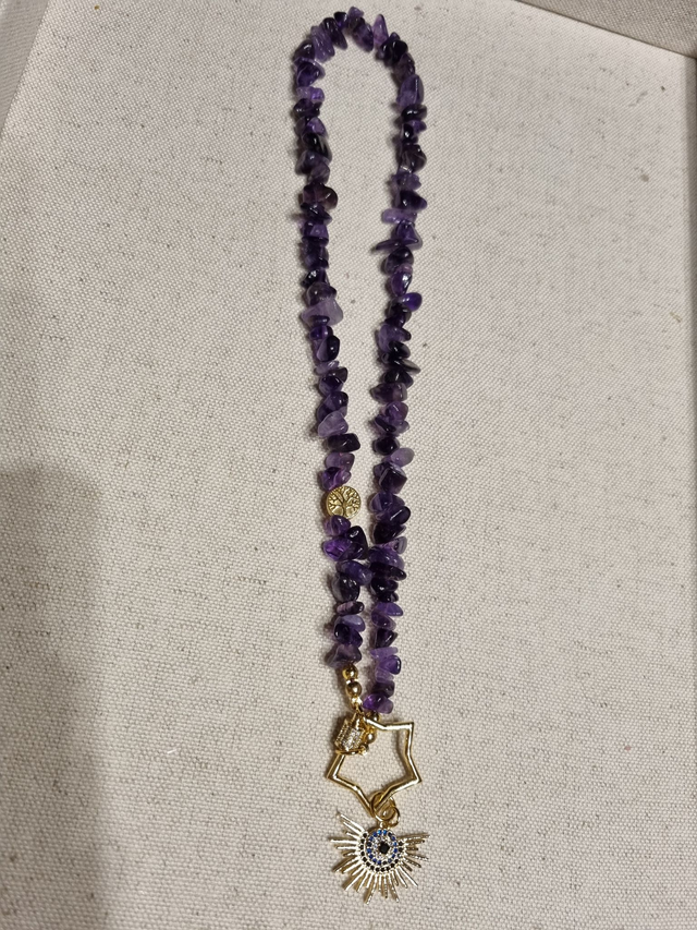 Kette Arianna - Amethyst