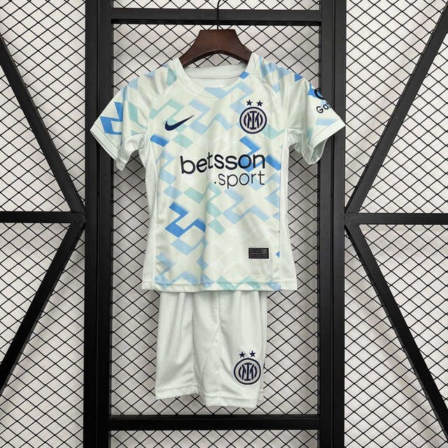 Conjunto camiseta + pantalón NIÑOS 2ª Inter de Milán - 25-26