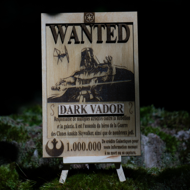 Star Wars - Dark Vador Wanted 