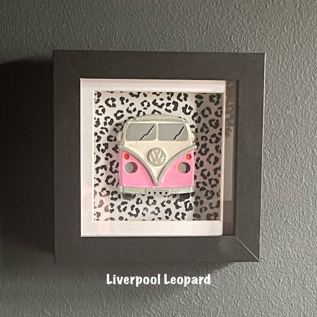 Small Framed Campervan (Pink)