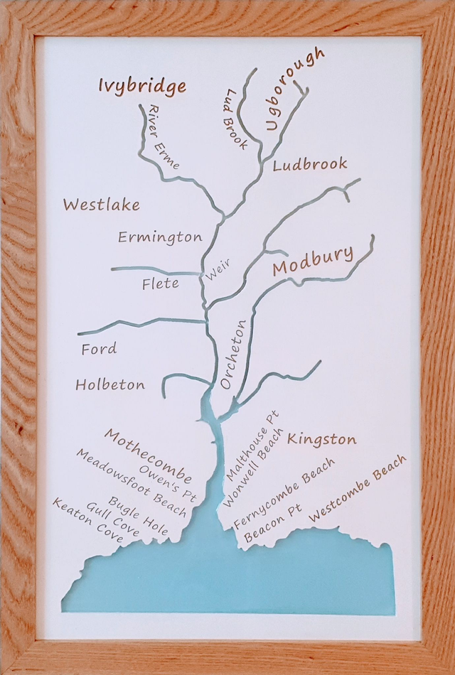 Engraving of the Erme river