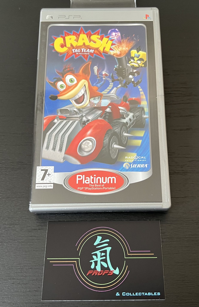 Sony PSP game : Crash Tag Team Racing * Platinum * Complete *
