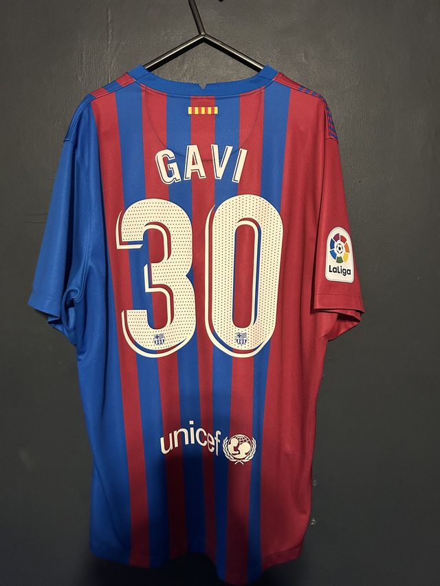 (XL) Barcelona 2021-22 Home / GAVI 30 